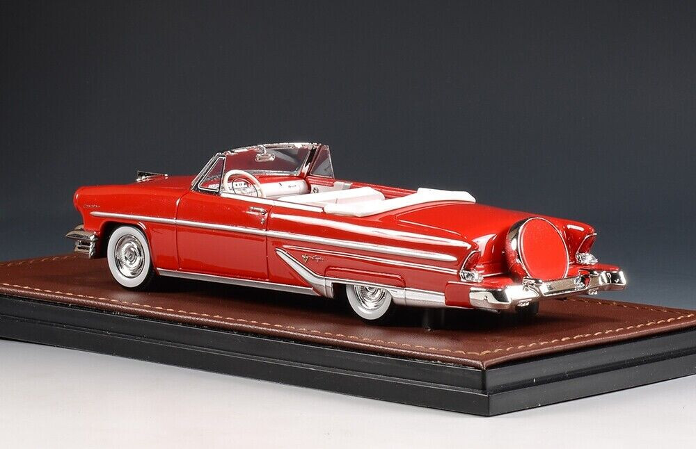 LINCOLN CAPRI CONVERTIBLE 1955 OPEN RED GLM 101903 1:43 GLM 1:43 GLM101903 109 P