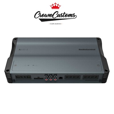 AUDIOCONTROL ALTITUDE 4-KANAL VERSTÄRKER A600.4 AUTO AUDIO 600W RMS 1200W MAX