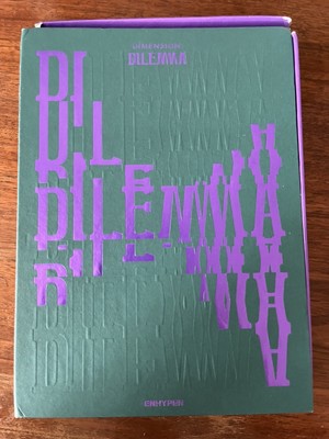 Enhypen - Dimension: Dilemma Scylla (KPOP) 2023 Damaged box