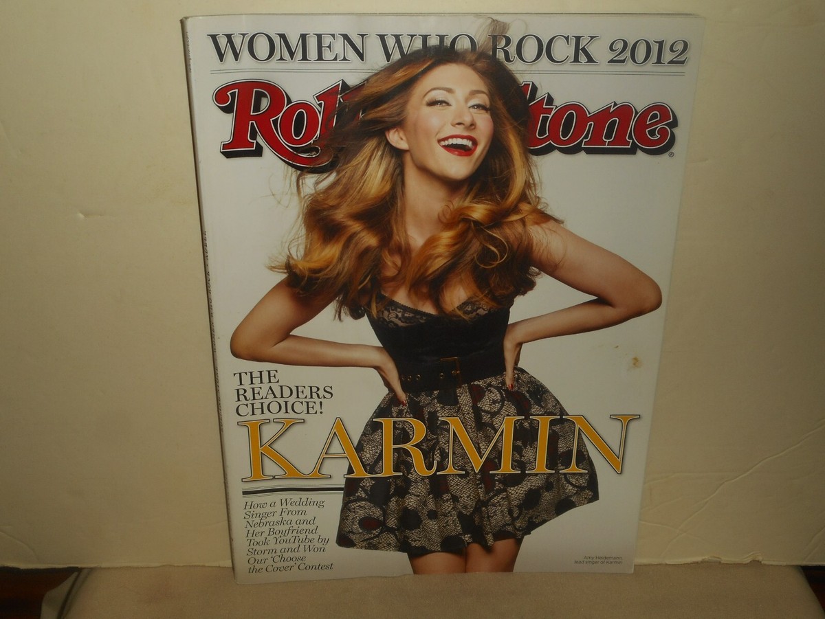 2012 ROLLING STONE October Magazine Woman Who Rock KARMIN ADELE Dual Covers  1167