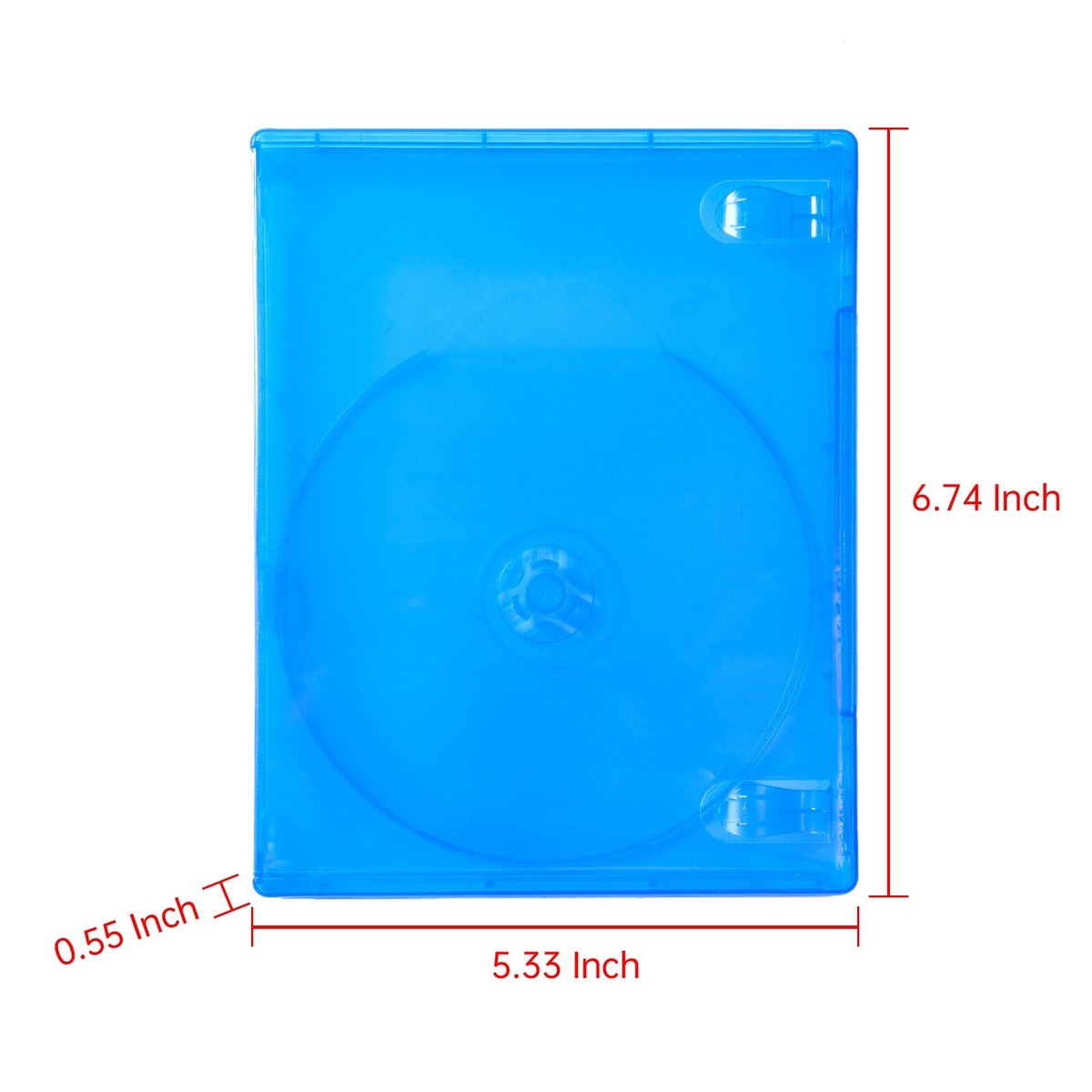25 ct 14mm Standard Blue Case for PlayStation 4 and 5 PS4
