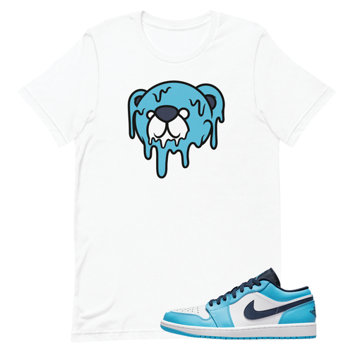 T shirt for Air Jordan 1 Low UNC Dark 
