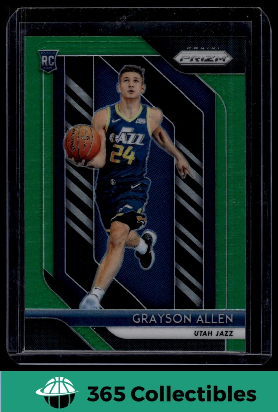2018-19 Panini Prizm Grayson Allen Prizms Green #123 NBA Utah Jazz