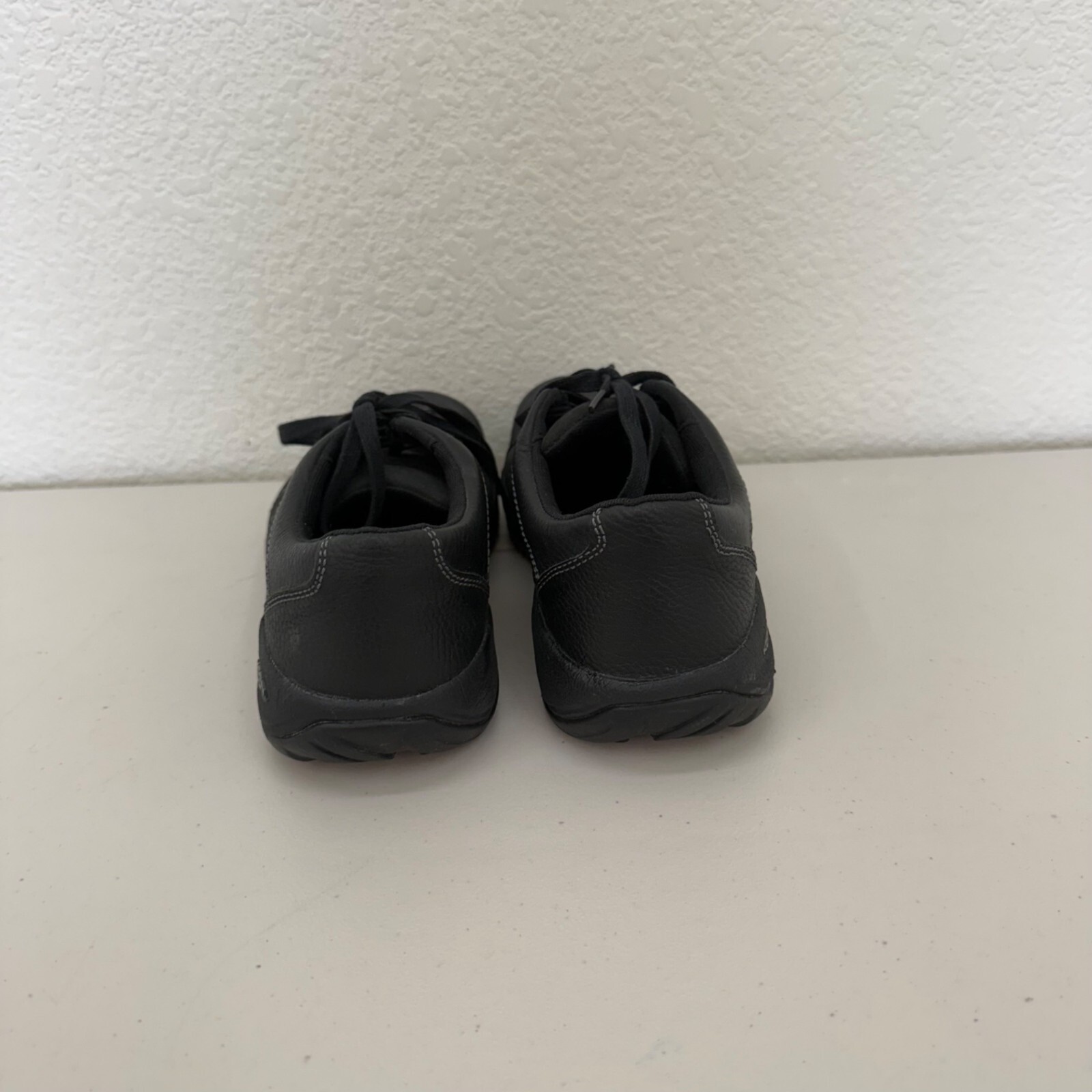 Scarpe da passeggio basse stringate Keen Presidio in pelle nera 1011400 donna taglia 8 5