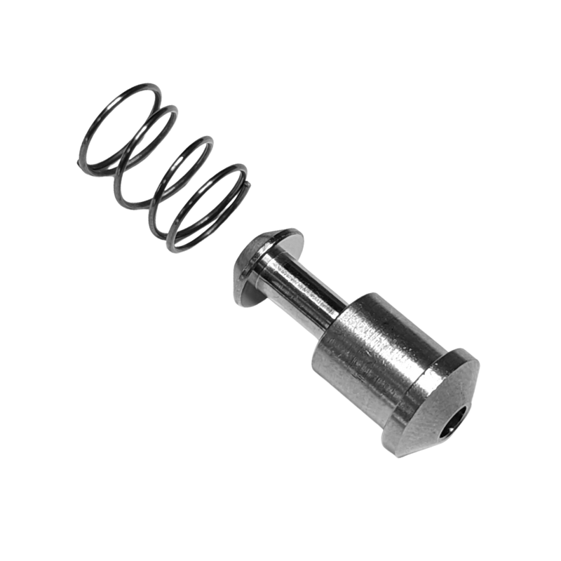 RUGER 10/22 STAINLESS STEEL MAGAZINE LATCH PLUNGER & SPRING USA MADE BY MOONDUCK