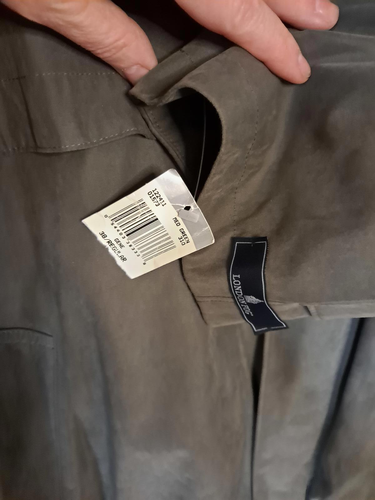 New London Fog Tan Trench Coat With Zip in Lining Size 38R - Picture 4 of 7