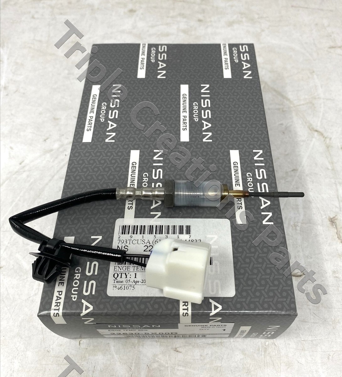 三線 Genuine Nissan 22630-5X00D Intake Air Temperature Sensor