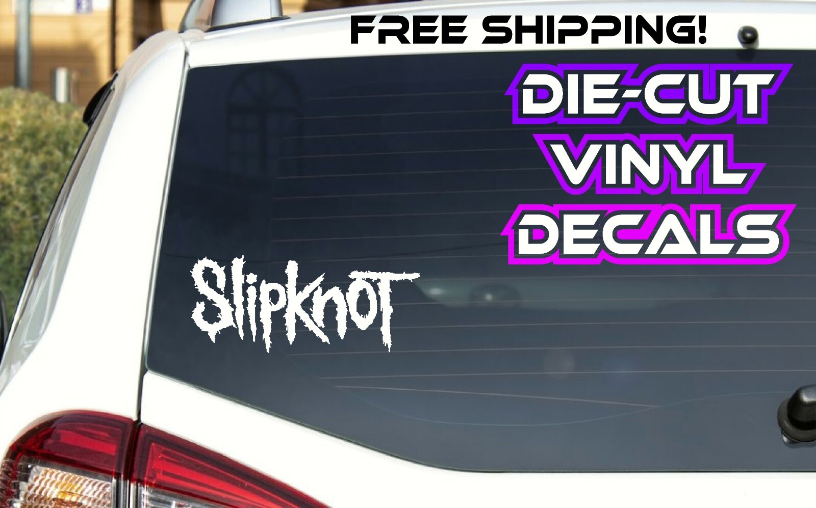 SLIPKNOT Sticker 130mmH Decal Metal Music Band Tribal Design ManCave