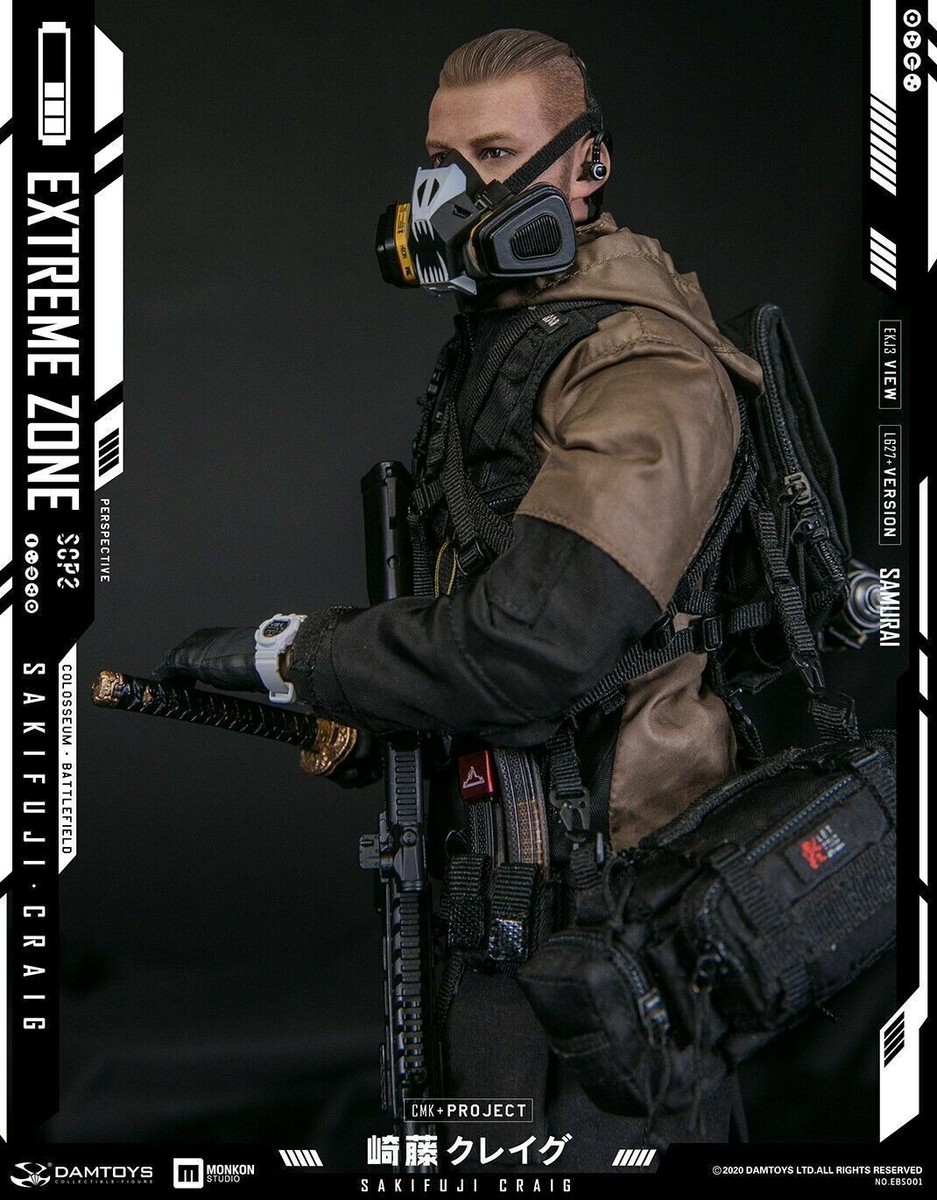 Damtoys EBS001 Extreme zone Sakifuji 崎藤 DAMTOYS EBS001 1/6