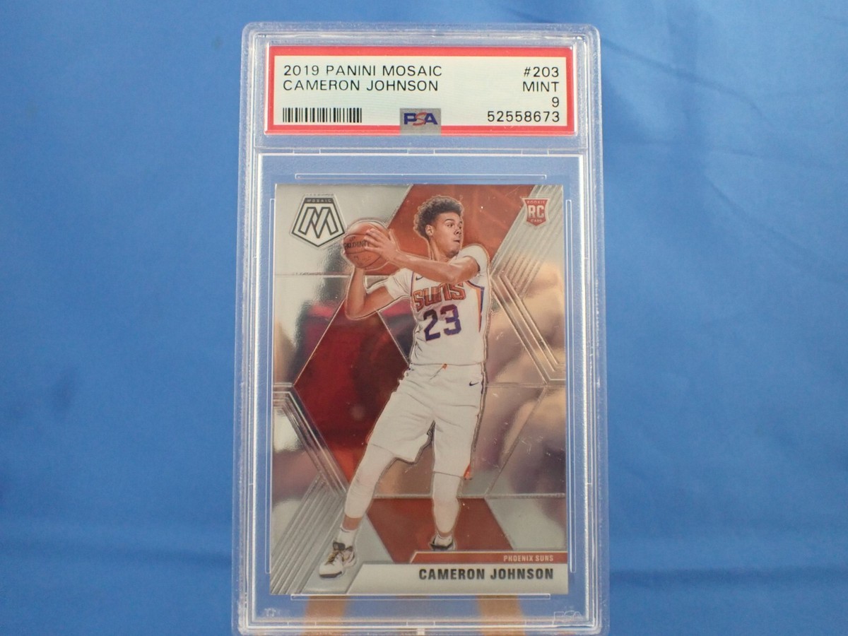その他 Cameron Johnson rookie auto RC Cameron Johnson Mosaic 2019-20 RC Rookie #203 PSA Mint 9 | eBay
