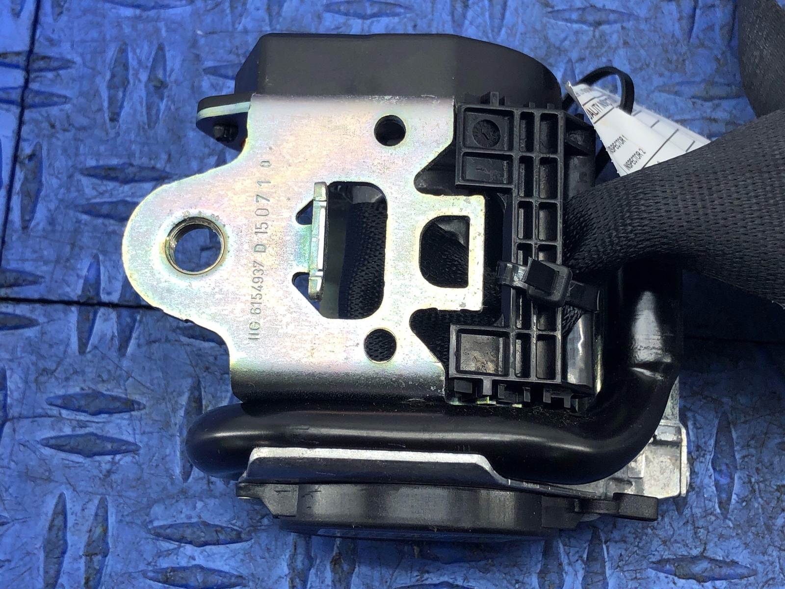 2014-2021 MASERATI GHIBLI FRONT RIGHT SEAT BELT RETRACTOR BLACK 6270069500