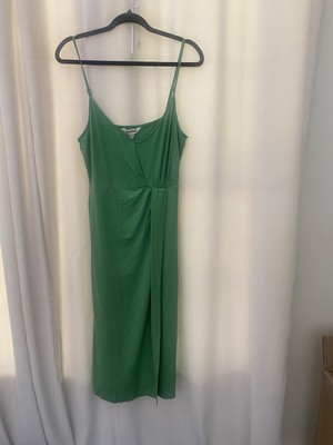 Boden Women's Gathered Jersey MIDI Dress Size 10 In Green Summer Cocktail  Party | eBay