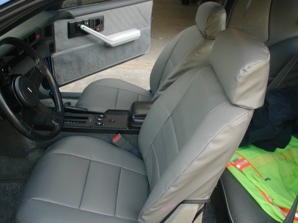 Custom Fit Faux Leather Seat Covers For Chevy Suburban 2000-2006 – 2 Front Seats, 13 Colors
