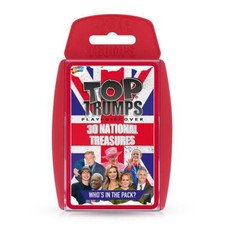 National Treasures Top Trumps Card Game by Winning Moves