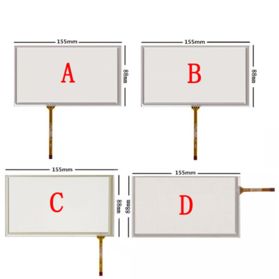 155*88mm Touch Screen Digitizer For HSD062IDW1 6.2 Inch Car-DVD Touch Screen