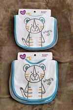 Parents Choice Two Packs Of 3 Each Baby Bibs. New