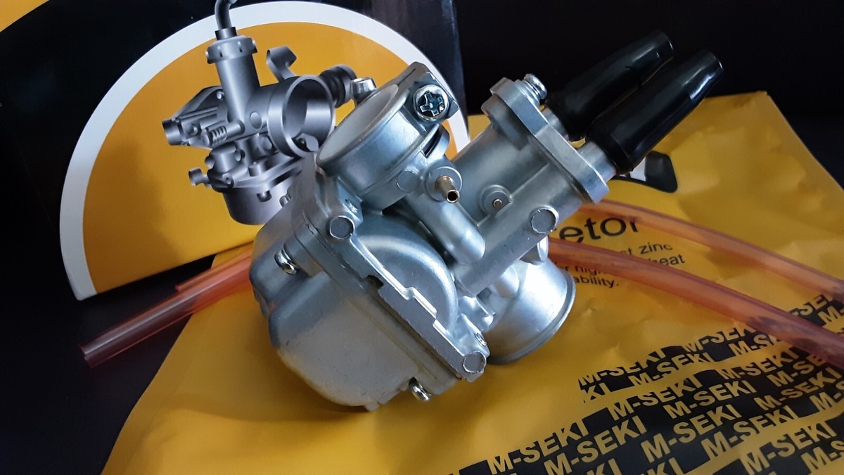 New White Carburetor Cover For Yamaha Chappy LB50 & LB80 Mopeds