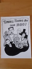 tories hands off our N.H.S Poster