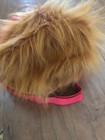 2020 President Donald TRUMP Red Trump Visor Hat w/Gold Hair Golf Cap Wig MAGA — photo 4