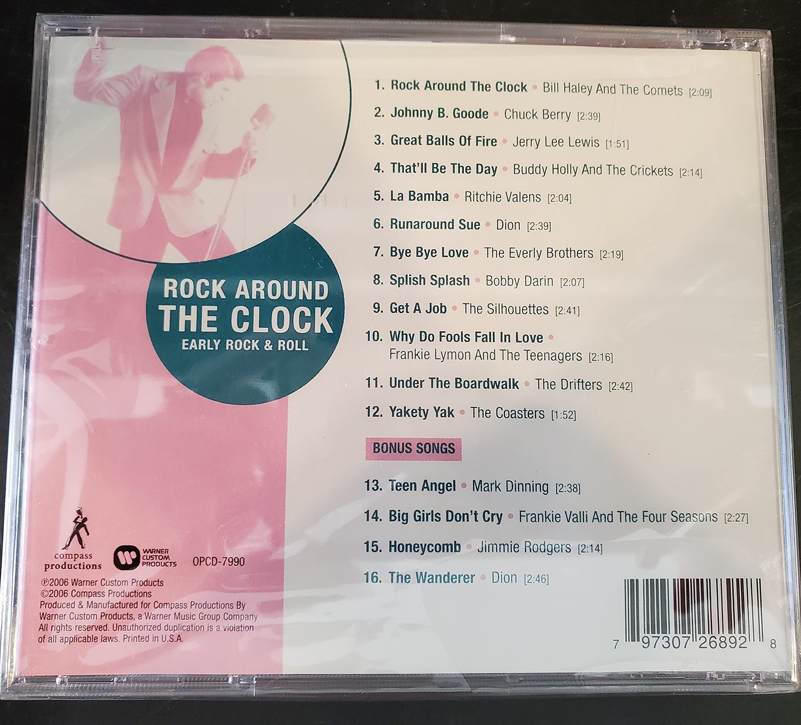 V/A-Rock Around The Clock-Early R Various - Rock Around The Clock: Early R (CD)