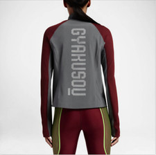 Nike NikeLab Gyakusou Stadium Women Jacket Water Repel Red 856252 Medium 