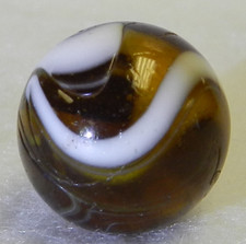 19394m Vintage Yasuda Glass Transition Transitional Marble .66 Inches