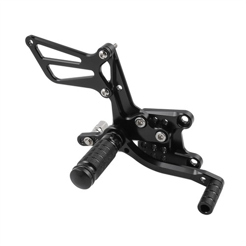 Black Rearsets Adjustable Footrest Rear Sets For 19992009 Suzuki SV650