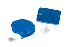 TRX 450R+06 Throttle Master Cylinder Cover Billet Aluminum Blue by Alba Racing