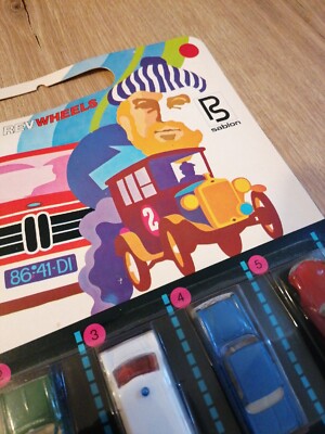 Efsi Toys par Sablon - 1/64 Carte scellée Citroën DS Break + 4 voitures
