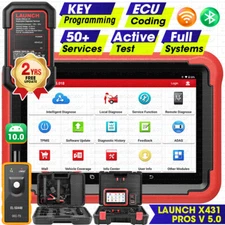 LAUNCH X431 Pros V + 5.0 PRO5 OBD2 Car Diagnostic Tool ECU Key Coding Scanner