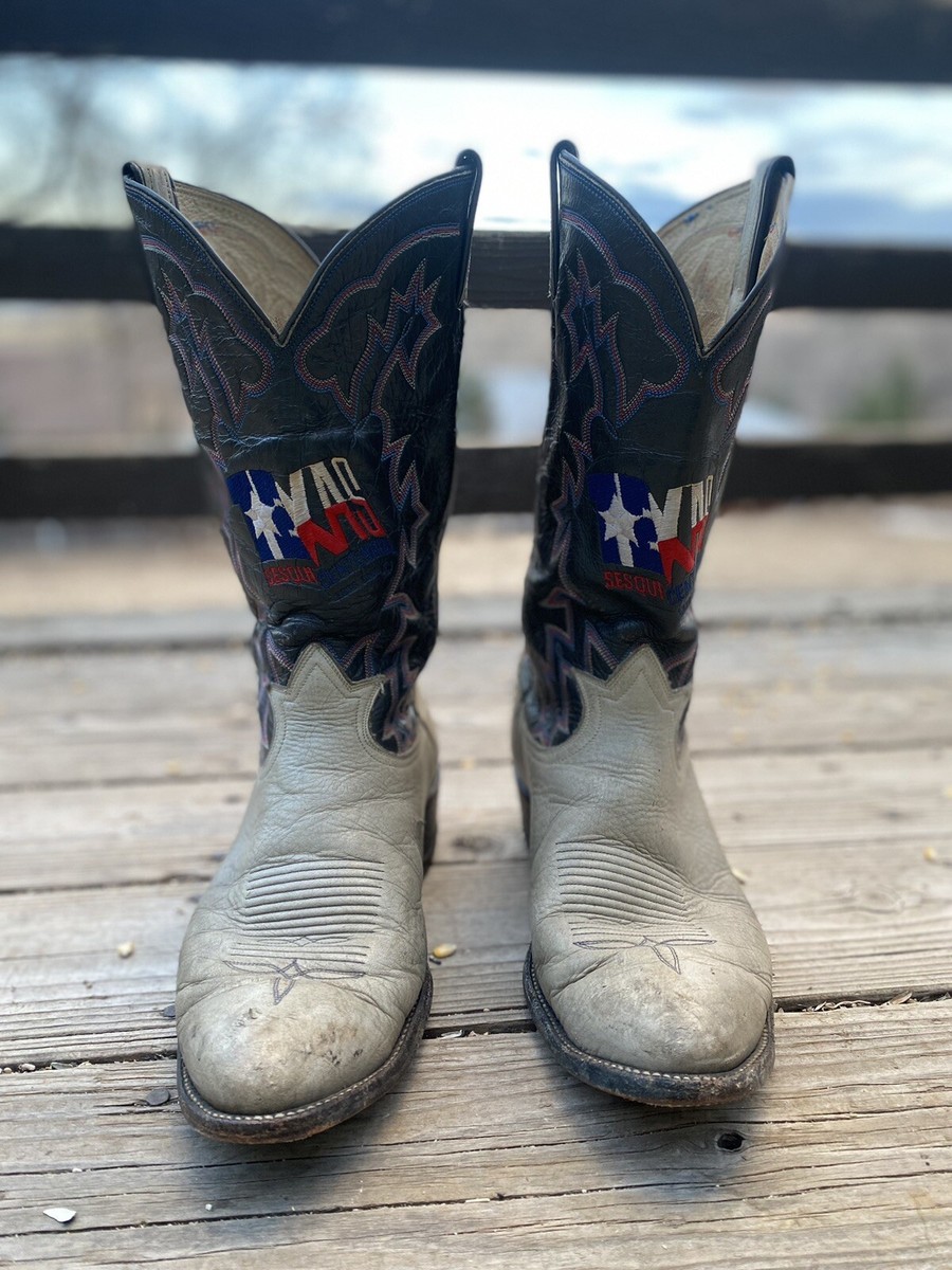 靴 Tony lama STYLE 68146 size 6B Rare Vintage 1980s TONY LAMA Texas SesquiCentennial BOOTS Size 11