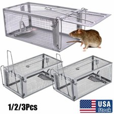 Live Humane Cage Trap for Squirrel Chipmunk Rat Mice Rodent Animal Catcher USA