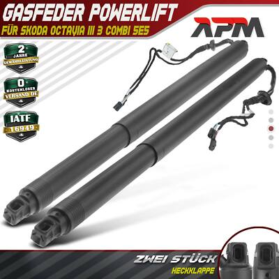 2x Gasfeder Heckklappe Powerlift Hinten für Skoda Octavia III 3 Combi 5E5 5E6