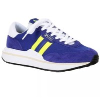 Polo Ralph Lauren Men's Athletic Sneakers Sz 7.5 Train 89 Suede/Nylon Colorblock