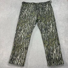 Realtree Trousers Adult 2XL XXL Green Y2K Camo USA Made Workwear Pants Mens