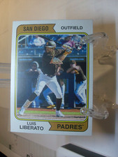 2023 Topps Heritage   #168 - Luis Liberato RC - San Diego Padres  23-754