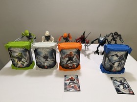 LEGO Bionicle 2008 Matoran FULL SET of 6 (8844-8949) AV Matoran & Shadow Matoran