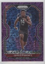 2020 Panini Prizm Rookie No Huddle Purple Prizm 8/35 Jared Pinkney #348 0zg6