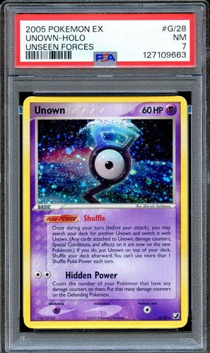 Unown graded PSA 7 for sale on eBay