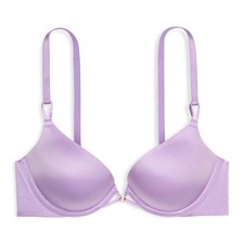 Victoria's Secret Bombshell Add-2-Cups Smooth Push-Up Bra 36D Violet NEW 