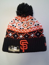 San Francisco Giants New Era Youth Pom Beanie