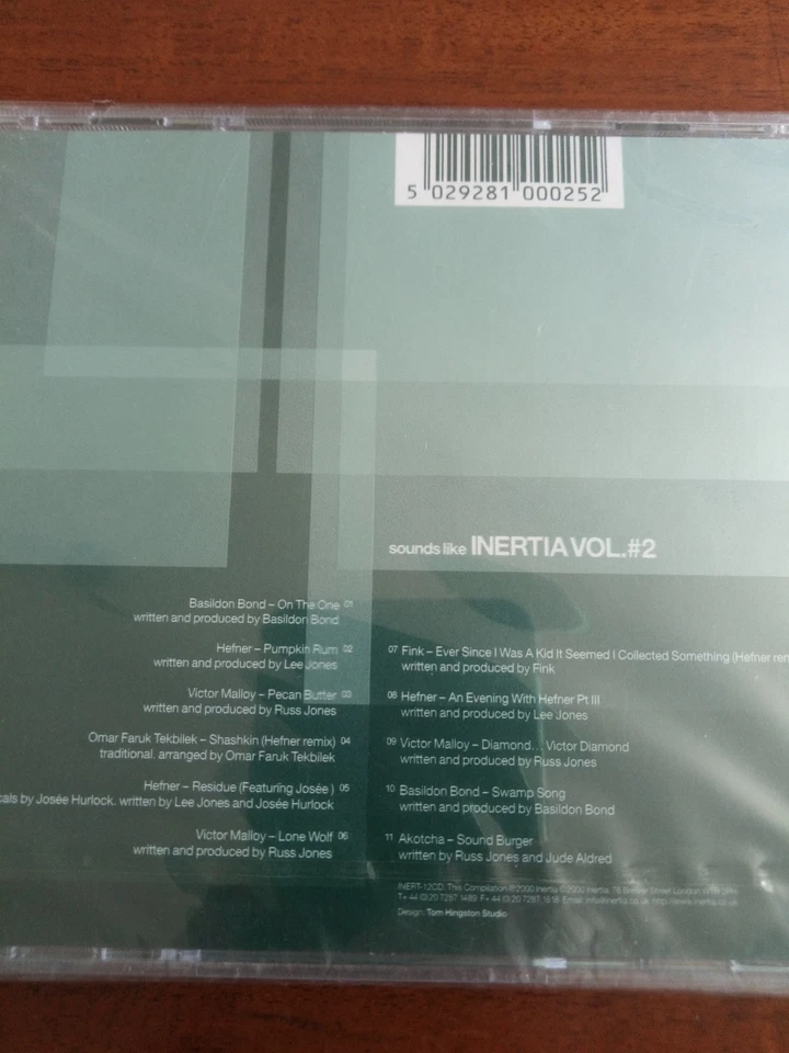 sounds like INERTIA Vol. 2  - CD (2000) NEU / OVP - Bild 2 von 2