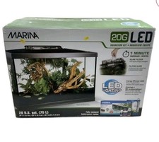 Marina 20 Gallon LED Aquarium Kit New But Open Box