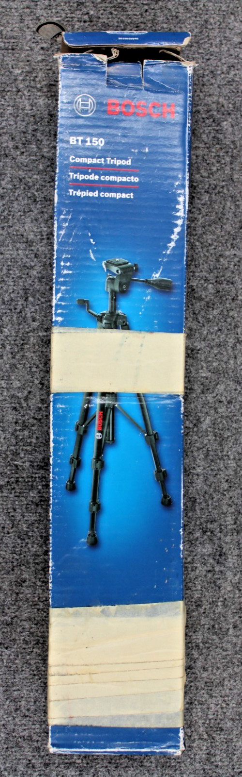 Bosch 61" Extendable Aluminum Compact Tripod BT 150 (Preowned)