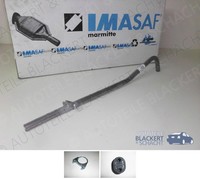 Imasaf Auspuff Endrohr + Anbauteile für Audi 80 1.3 (Typ81) 1973-1977