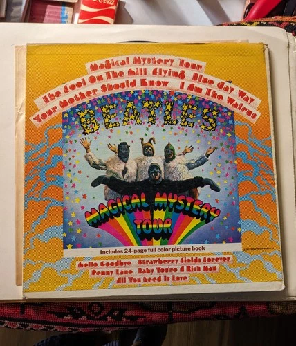 The Beatles Magical Mystery Tour Vinyl Record 1967 Capitol SMAL-2835