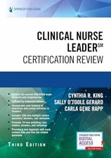Clinical Nurse Leader Certification Review, - Paperback, by King PhD NP - Good