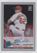 2019 Panini Donruss Optic Holo Prizm Daniel Ponce de Leon #RRS-DP Auto s3g