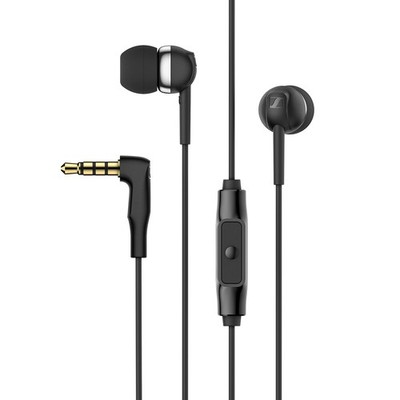 In Ear Headphones Sennheiser CX 80S Wired One Button Remote Black Consumer Audio