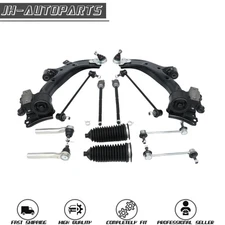 12x Front Lower Control Arm Tie Rod End Suspension Kit Fits 2013-2018 Acura RDX